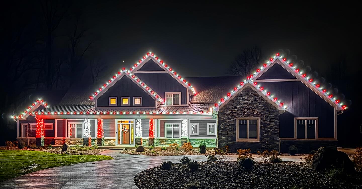 Christmas Light Installation in Catoosa